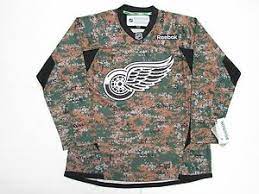 Red Wings Camo Jersey