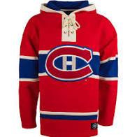 Canadiens Lace Up Hoodie