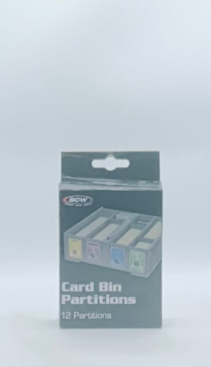 BCW Card BIN Dividers