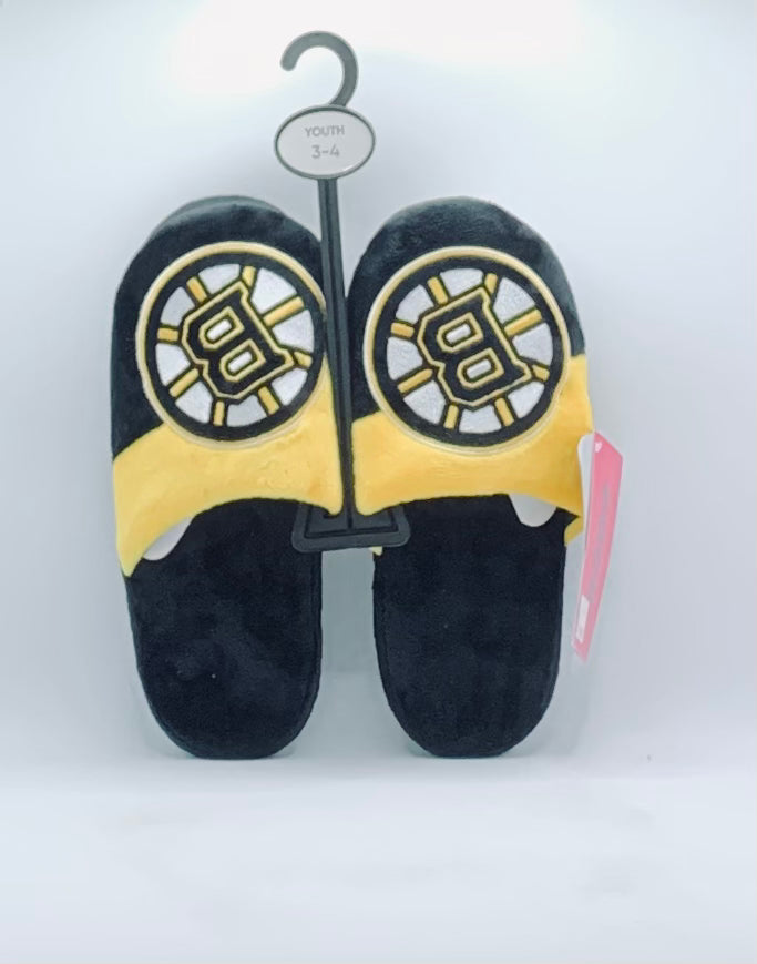 Bruins Youth Slippers