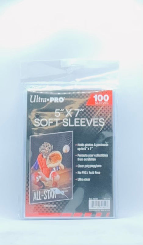 Ultra Pro 5x7 Soft Sleeve