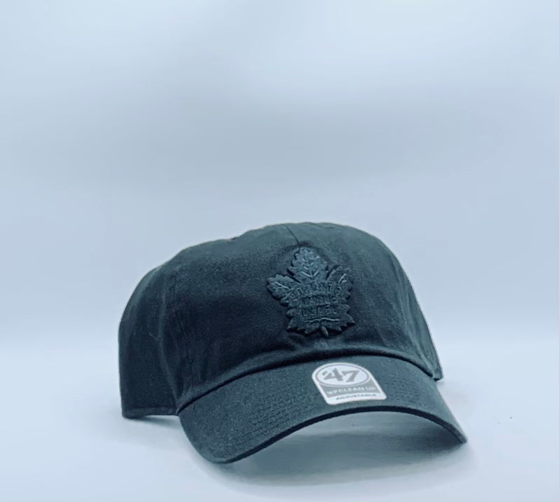 MapleLeafs'47 BLK/BLK Hat