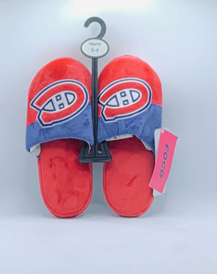 Canadiens Youth Slippers